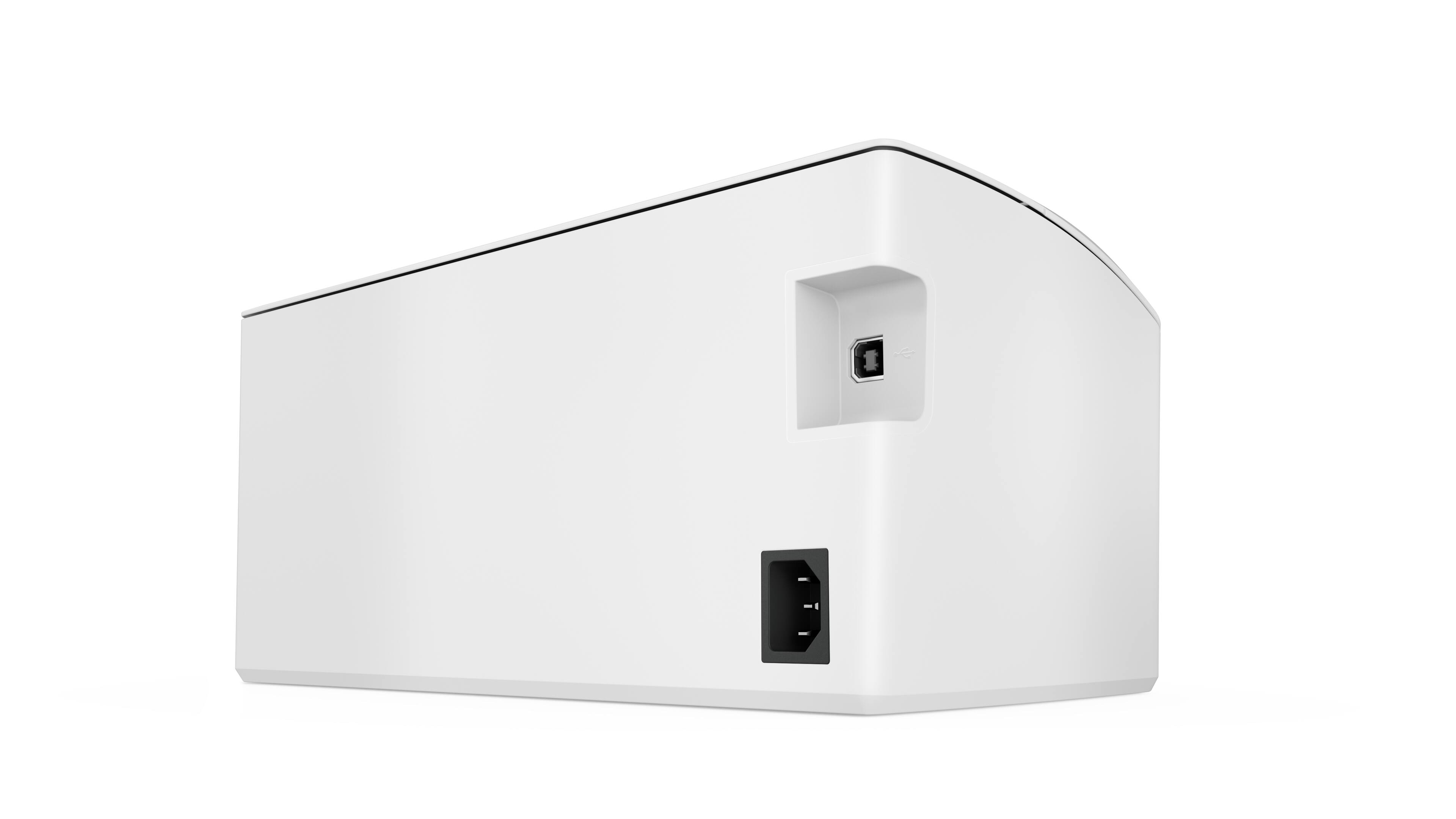 Alt View 14. HP - LaserJet M110we Wireless Black and White Laser Printer with 6 months of Instant Ink included with HP+ - White.