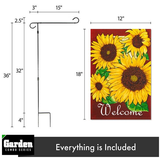 3" 15" 2.5" 12" 36" 32" 18" 4"  
Welcome Garden COMBO SERIES  
Everything is Included