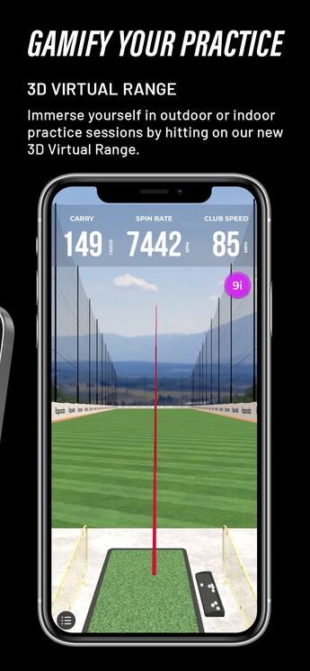 Rapsodo MLM Mobile Golf Launch Monitor (iOS compatible) Black Rapsodo MLM Mobile Golf Launch Monitor (iOS compatible) Black