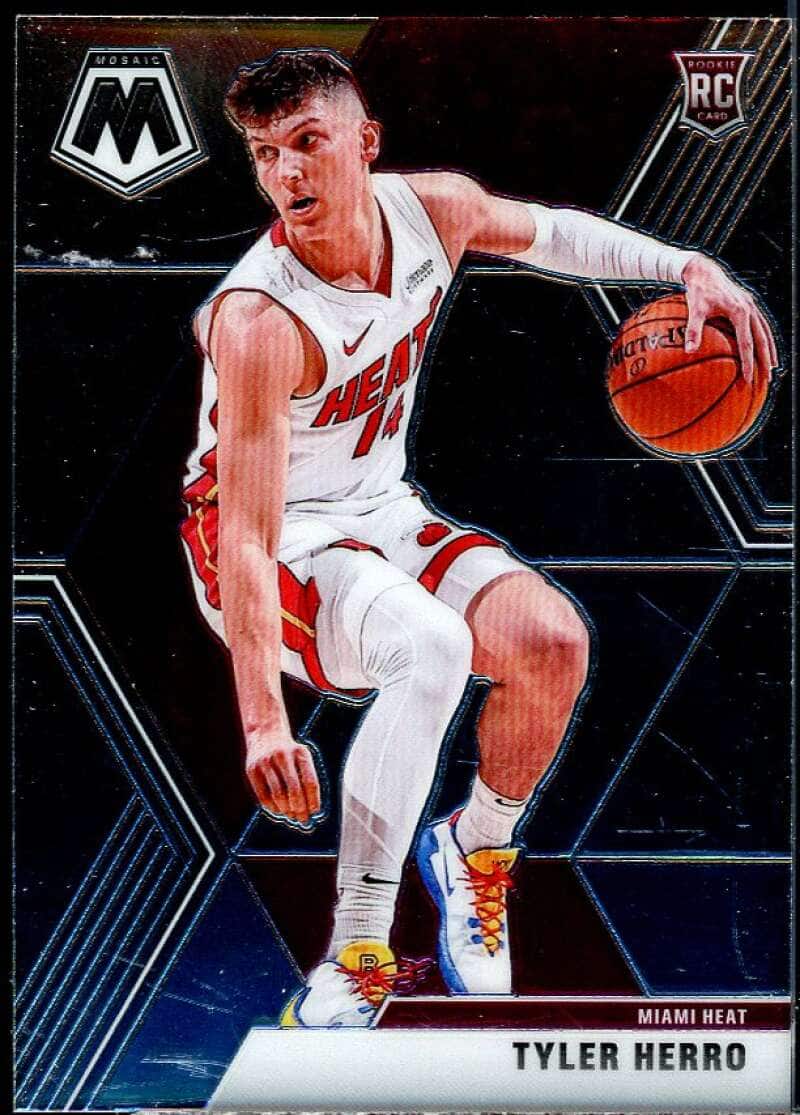 Tyler Herro Rookie Card 2019-20 Panini Mosaic #223