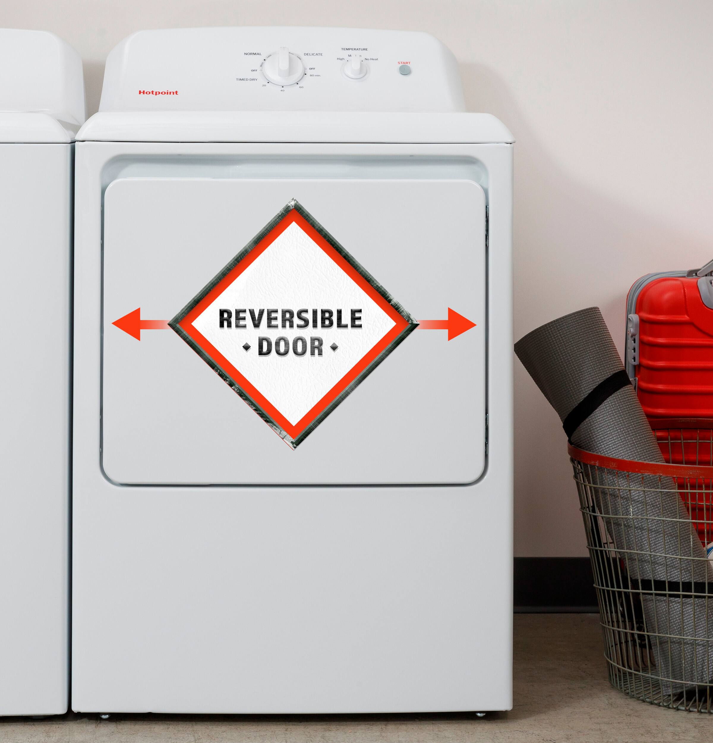 - Hotpoint
- REVERSIBLE DOOR
