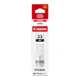 Canon - MegaTank GI-23 Ink Bottle - Black