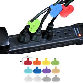 Grizzly Supply - Small Cable Label 12/pk - Assorted Colors