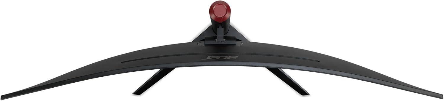 Back. Acer - Nitro EI491CR 49" S Widescreen Gaming LCD Monitor 5120x1440 165Hz 4ms - Black.