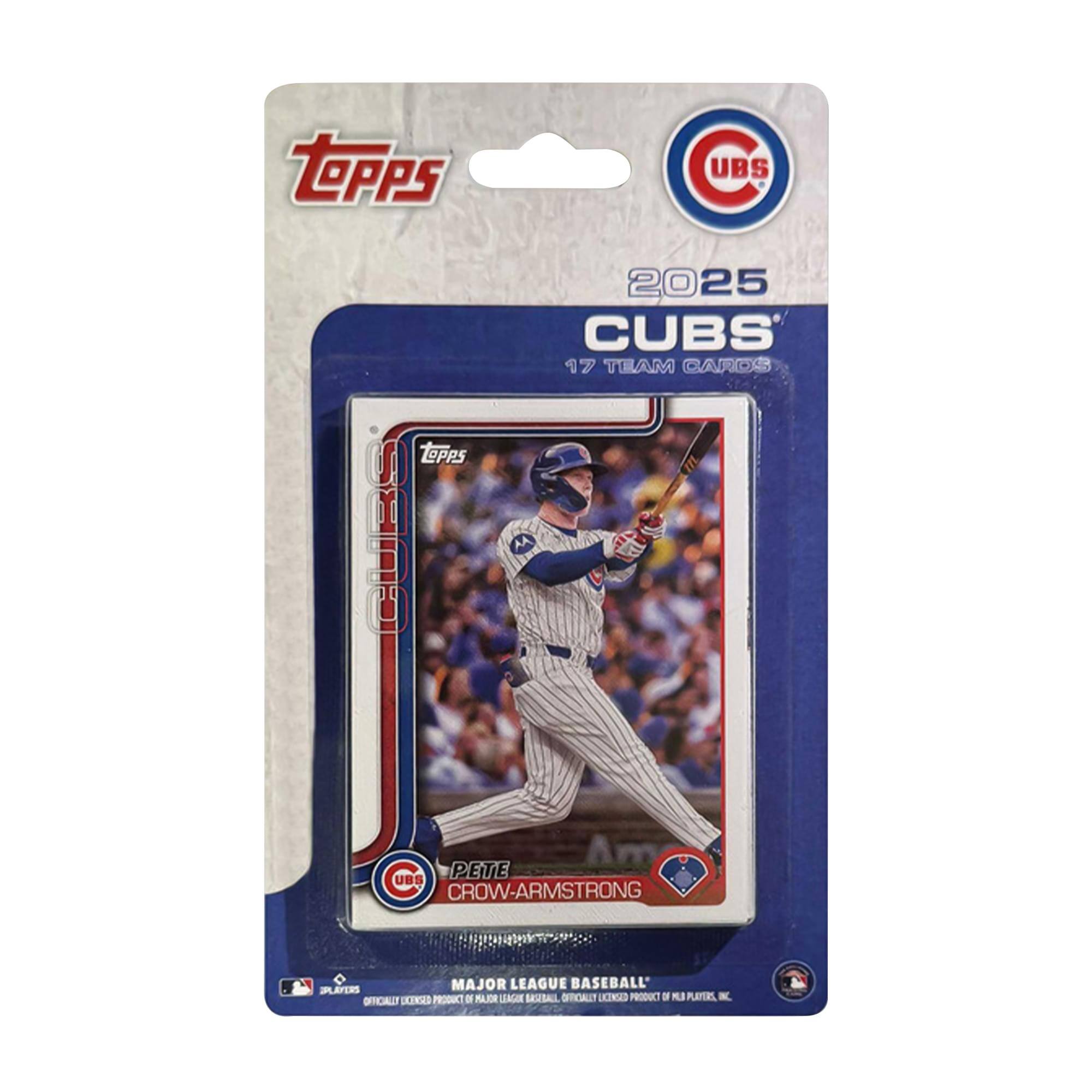 Topps CB UBS Topps Cubs 2025 Cubs 17 Team Cards

Pete Crow-Armstrong

Major League Baseball Officially Licensed Product