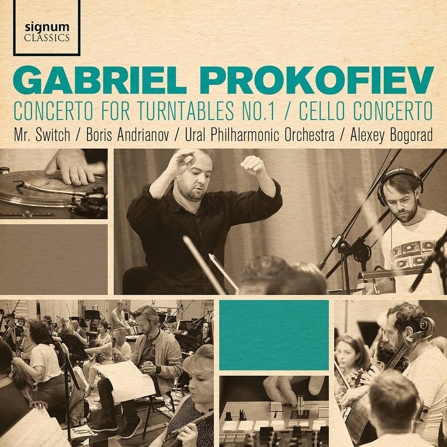 Prokofiev / Andrianov / Bogorad - Concerto for Turntables 1  - COMPACT DISCS