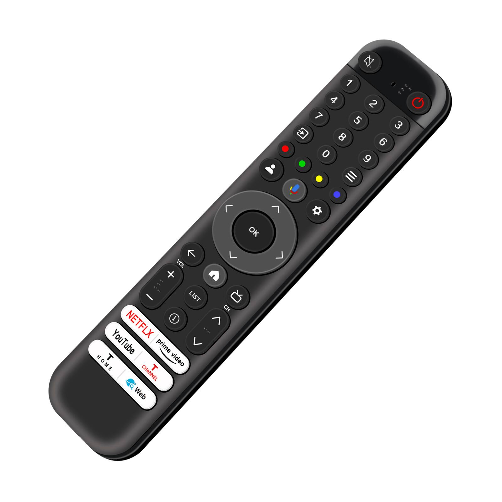 1 4 2 7 5 3 8 6 0 9  
VOL X LIST YouTube NETFLIX prime L T video HOME M CHYMMET T Web  
CH 7  
OK