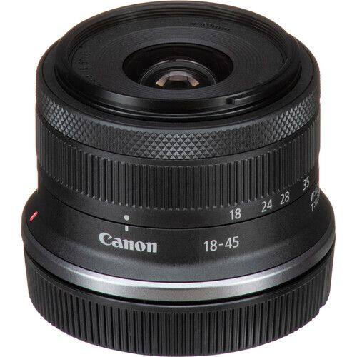 Canon EOS R100 Mirrorless Camera with 18 45mm + 55 210mm Lens + 32GB ...