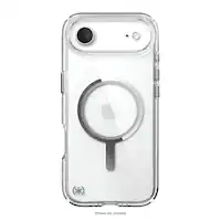 Speck - Presidio Perfect Clear with MagSafe Case for Apple iPhone Air - Clear/Silver - Angle_Zoom