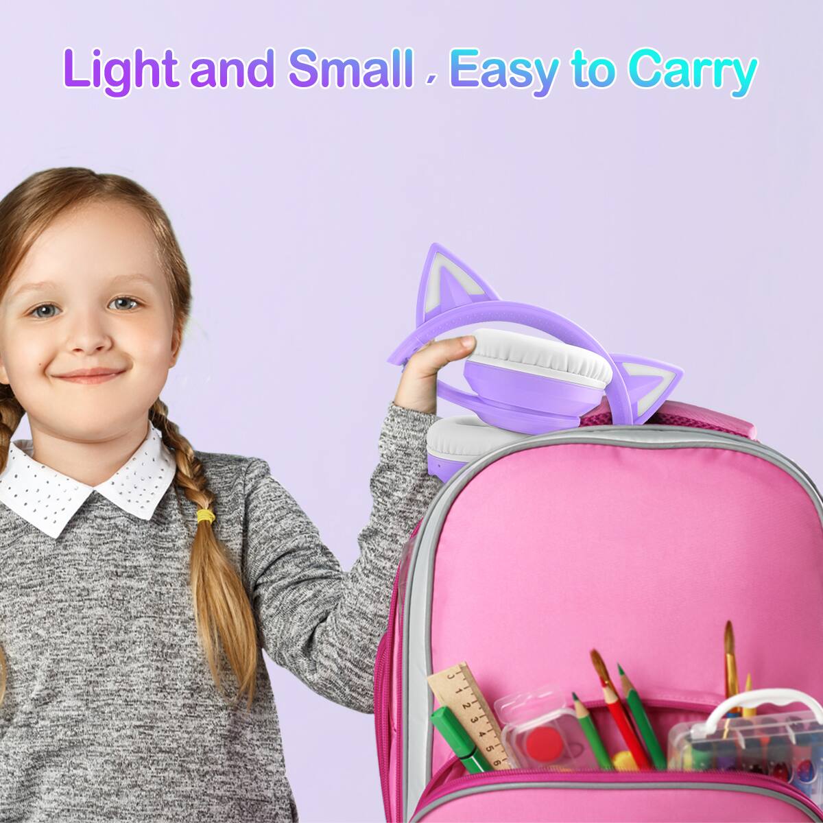 Light and Small. Easy to Carry