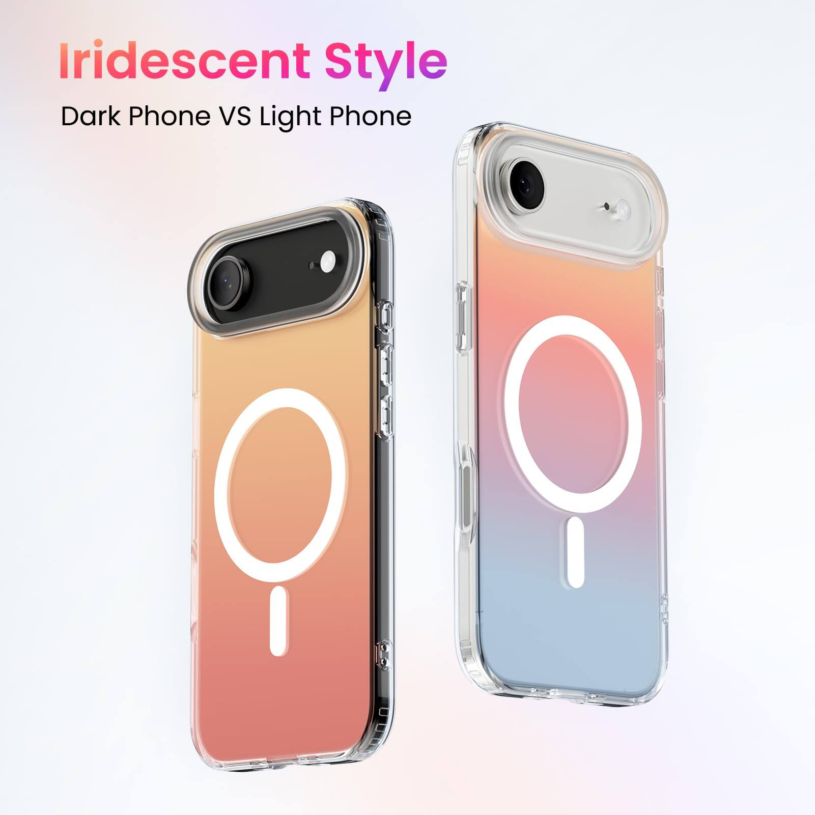 Iridescent Style  
Dark Phone VS Light Phone