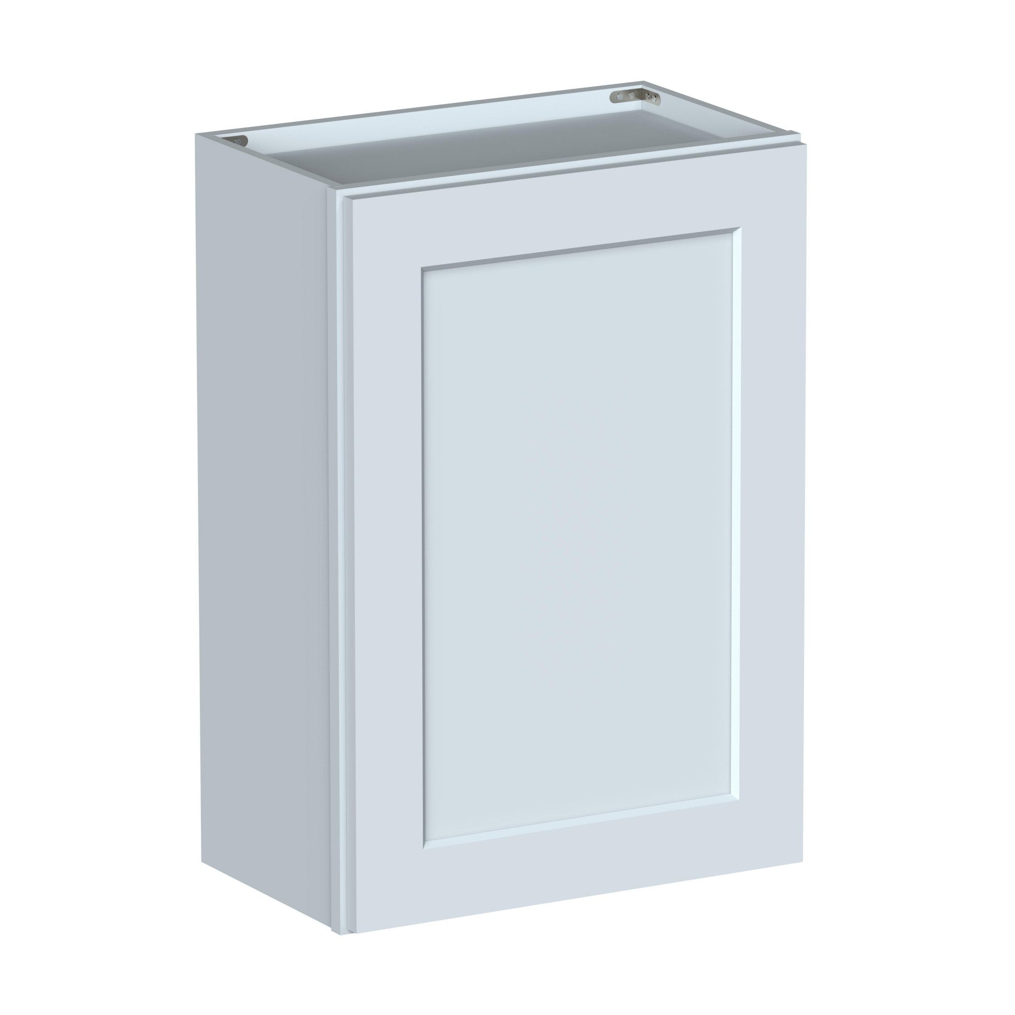 Alt View 1. Boyel Living - 21in.W x12in.D x30in.H Dove Gray WALL CABINET Fully assembled Cabinet With One HDF Door - Gray.