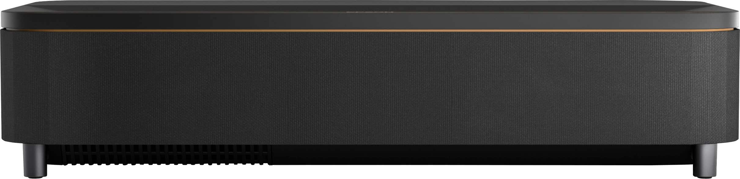 Epson - QS100 4K PRO-UHD HDR 4,500 Lumen 3LCD Ultra Short Throw Laser Projector - Black - Front_Zoom