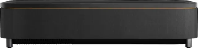 Front. Epson - Epson QS100 4K PRO-UHD HDR 4,500 Lumen 3LCD Ultra Short Throw Laser Projector - Black.