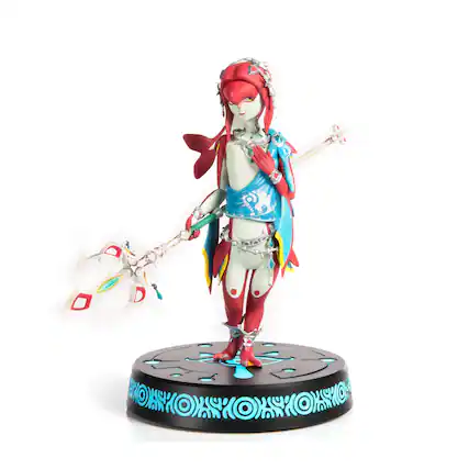 Front. First 4 Figures - Legend of Zelda Breath Of The Wild Mipha 8 Inch PVC Statue (Collector's Edition) - Multi-Colored.