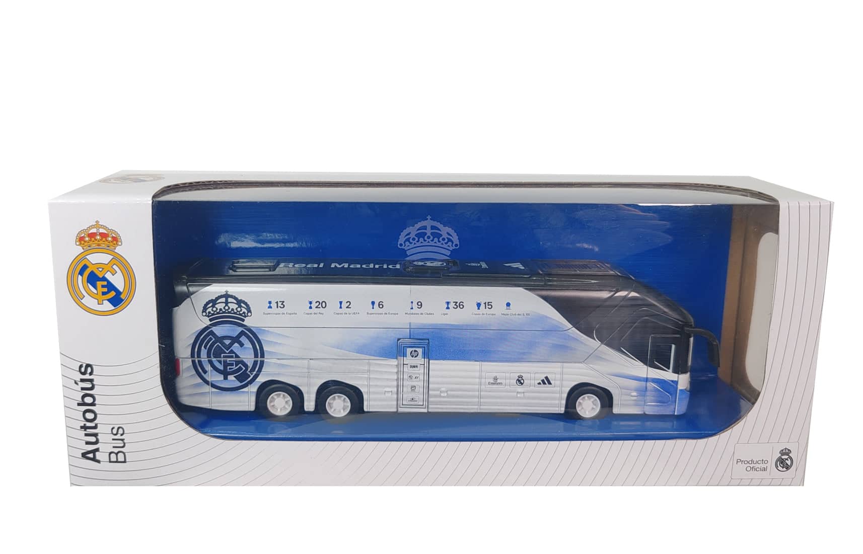 Banbo Toys - 2025 Soccer Team Bus Real Madrid