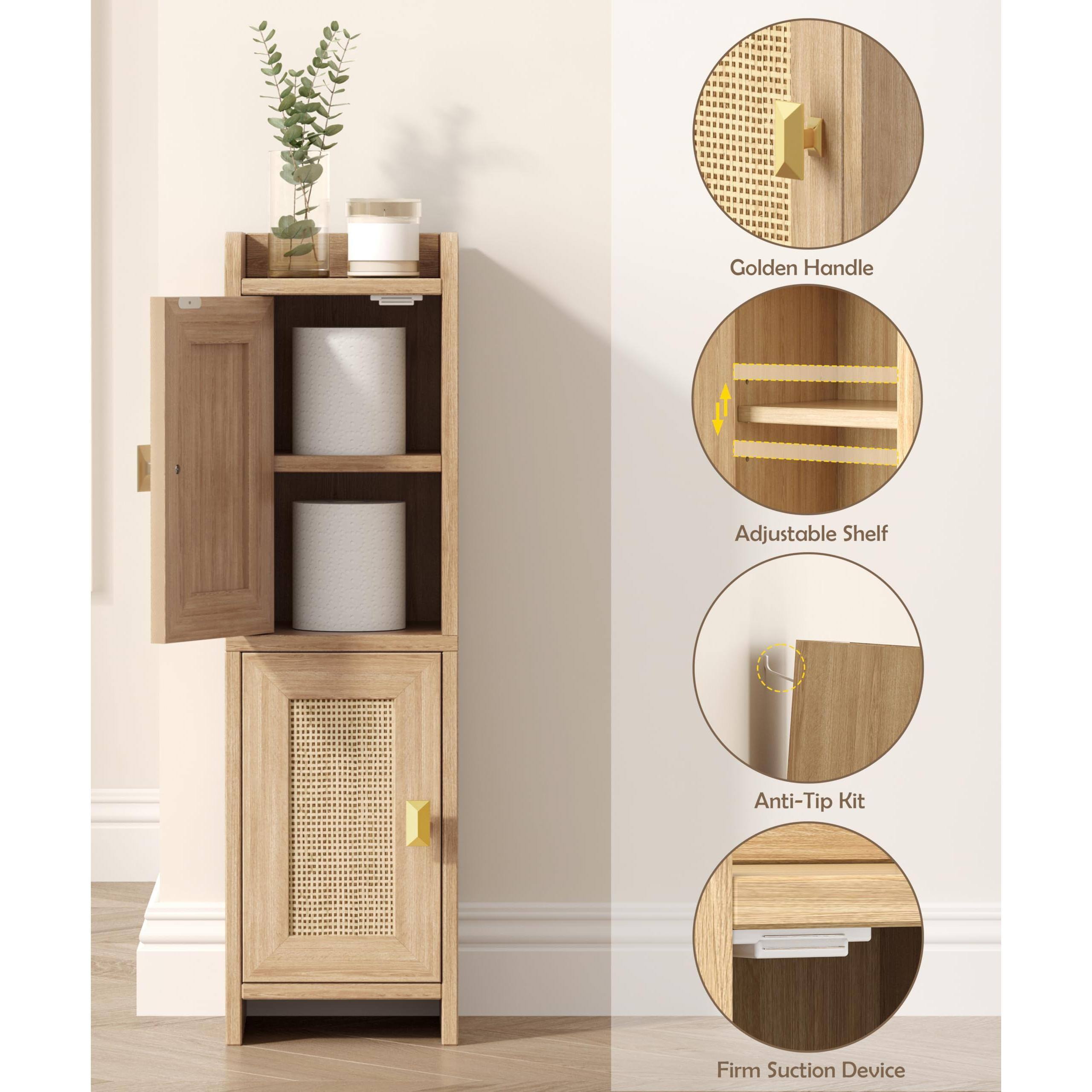 Golden Handle Adjustable Shelf Anti-Tip Kit Firm Suction Device