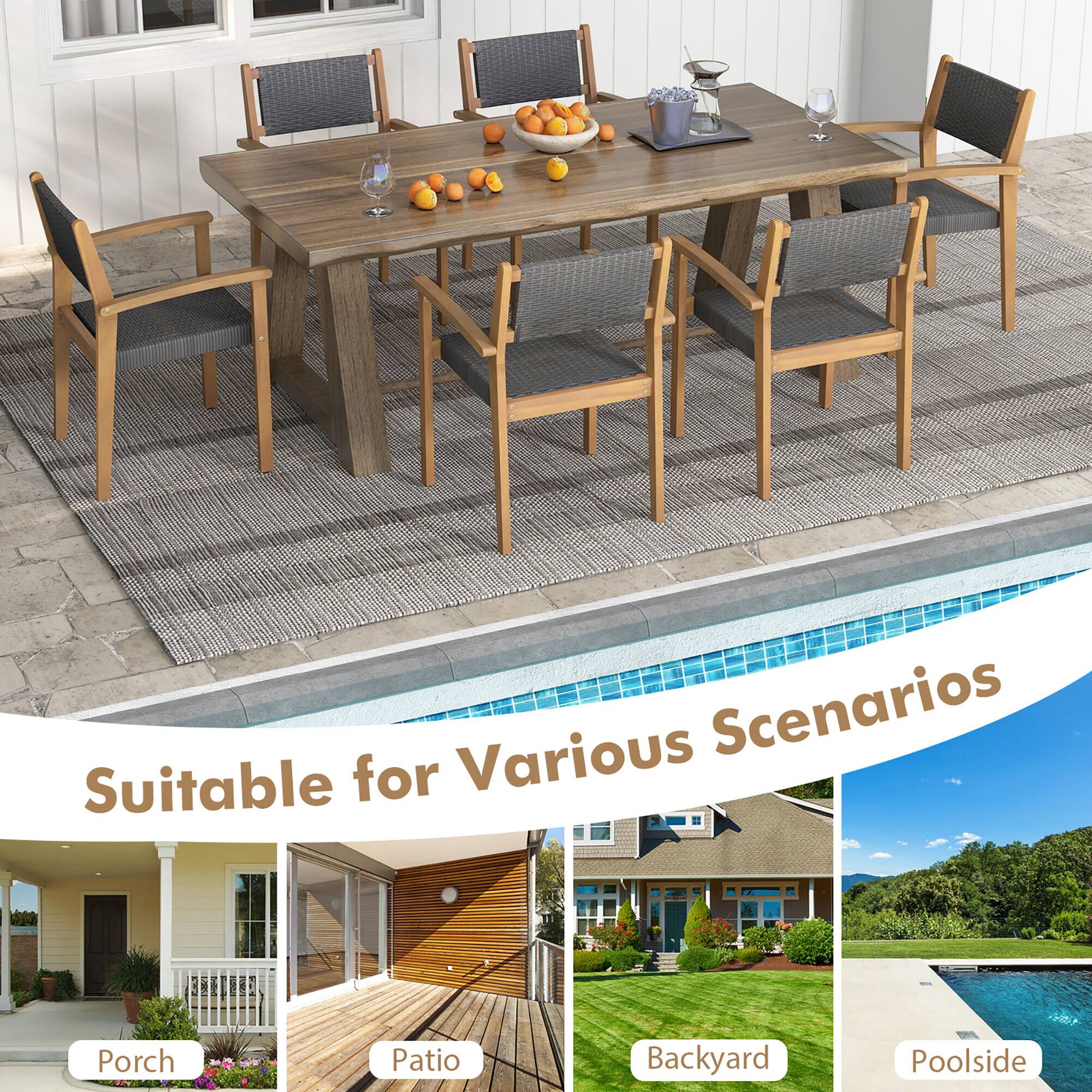 Suitable for Various Scenarios

Porch  
Patio  
Backyard  
Poolside
