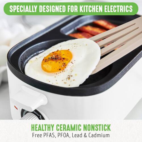 Specially designed for kitchen electrics

Healthy ceramic nonstick

Free PFAS, PFOA, Lead & Cadmium