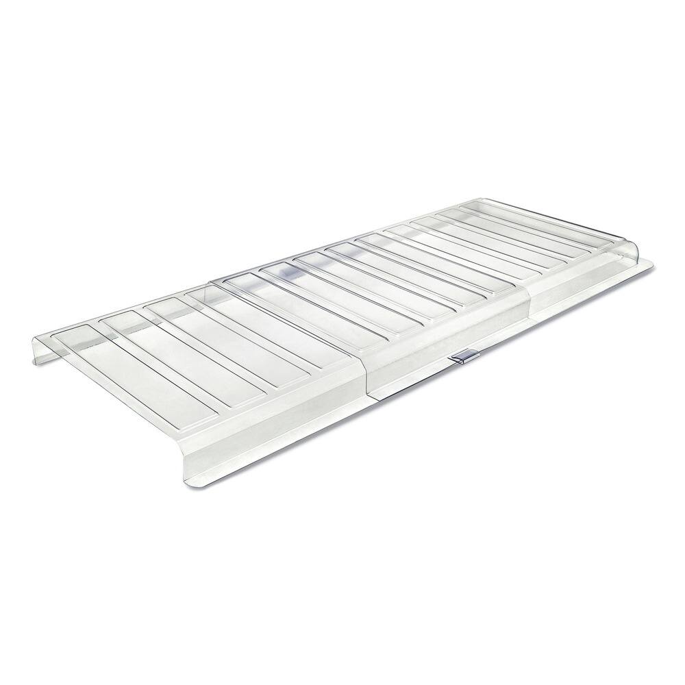 Front. Deflecto - Deflecto UFAD 11 in. x 20 in. x 1.25 in. Under Furniture Air Deflector - Clear - Clear.
