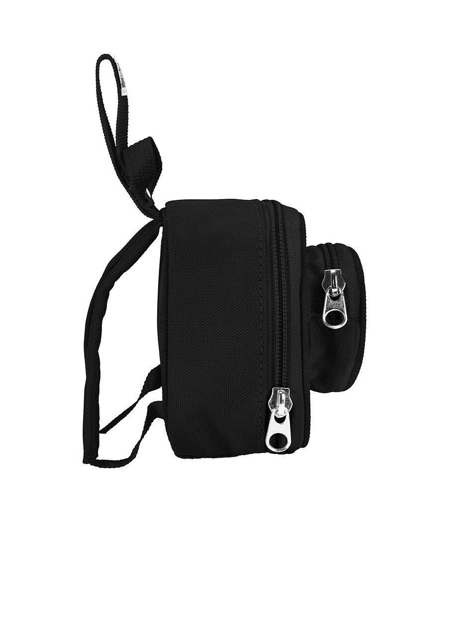 Back. Haiku - LEGO Brick Mini Backpack - Black.