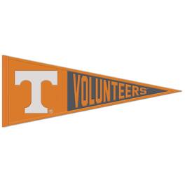 WinCraft - Tennessee Volunteers 13" x 32" Retro Logo Wool Pennant - Multicolor