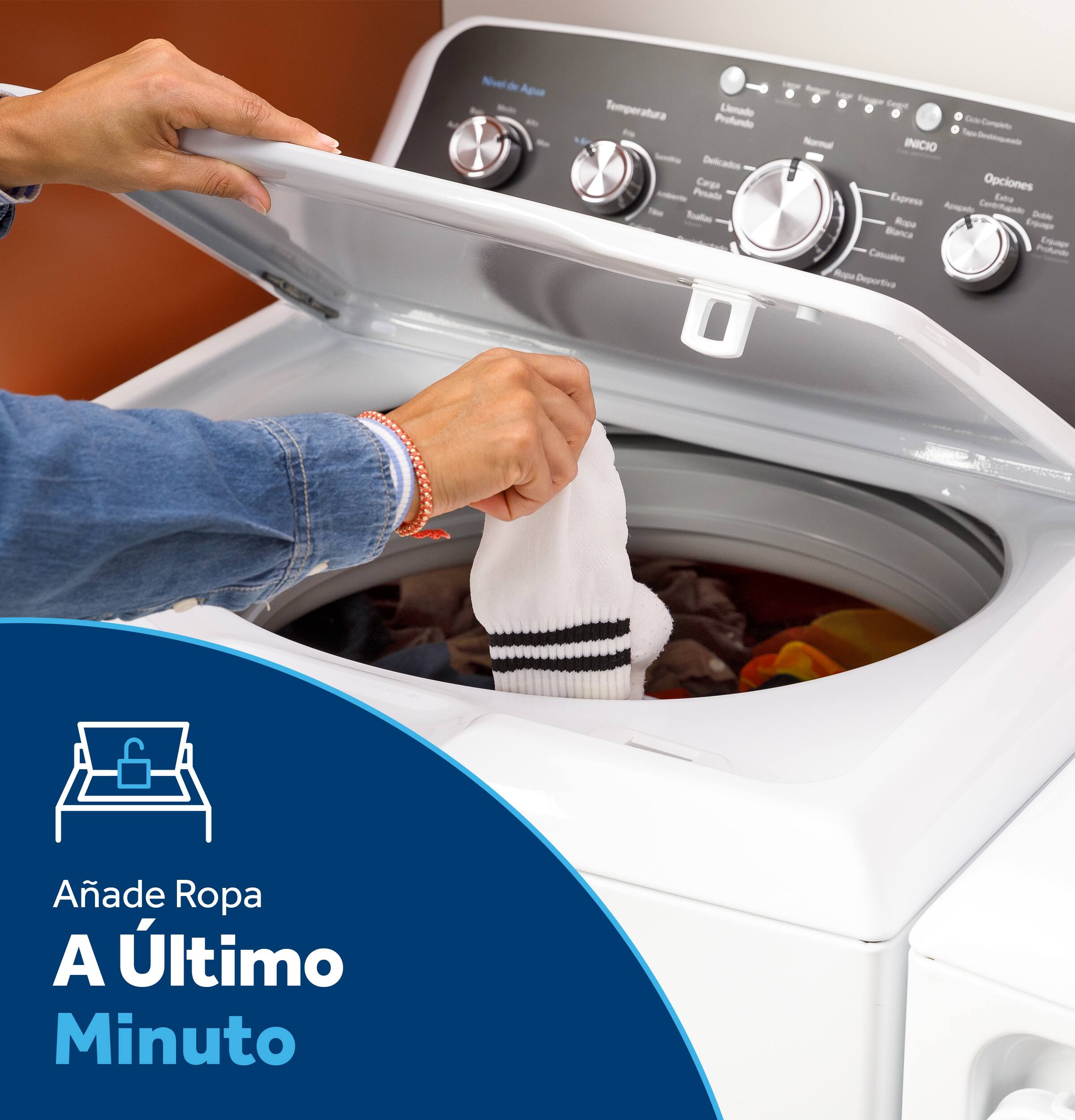 Nivel de Agua  
Temperatura  
Umedad  
Profundo  
Detalles  
Carga Pesada  
Sualoes  

Ce  
nothing_to_  
Nm  
INICIO  
notin_to_  
Opciones  
Express  
Exhe  
Appuio  
not  
Rupe  
Banca  
o  
Canuios  
Deportie  
Aade  
Ropa  
A  
ltimo  
Minuto  

Áñade Ropa  
A Último  
Minuto