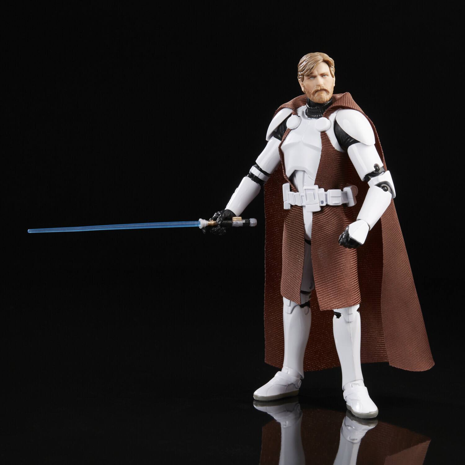 Alt View 3. Hasbro - Hasbro Collectibles - Star Wars: The Clone Wars -  Black Series - Clone Commander Obi-Wan Kenobi   - COLLECTIBLES - Multicolor.
