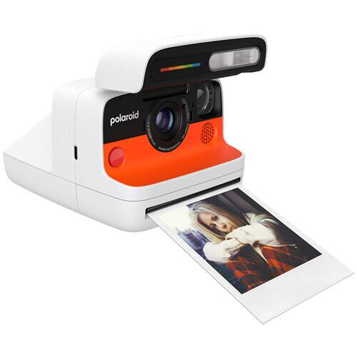 Alt View 2. Polaroid - Polaroid Flip White Camera + Color Film + Camera Bag + USB-C Adapter + More - White.