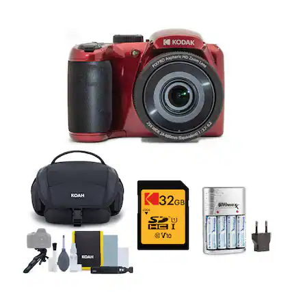 KODAK Aspheric HD PIXPRO Zoom Lens
25X 6.2 WIDE 1 3.7- 24-600mm (Equivalent)
32GB LOCK S U HC I V10
UHimaxx