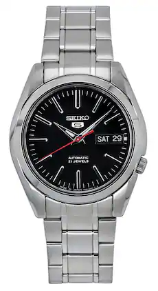 Seiko - Automatic Japan Made SNKL45 SNKL45J1 SNKL45J Men's Watch - Black