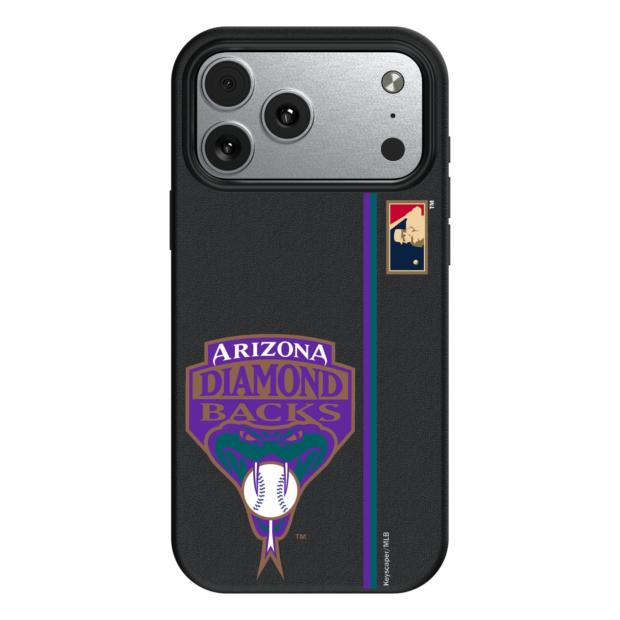 Keyscaper - MLB - Arizona Diamondbacks 1999 Logo iPhone Magnetic Bump Case - 17 - Black price history on PriceWatchPro