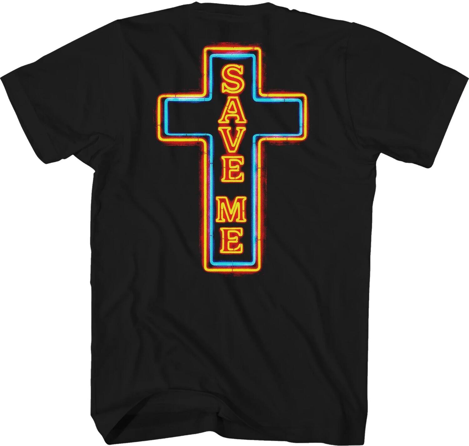 Alt View 1. PopMarket - Jelly Roll - Jelly Roll - Neon Praying Hands T-Shirt - Large Black TS0100JLRA3   - APPAREL - Multicolor.