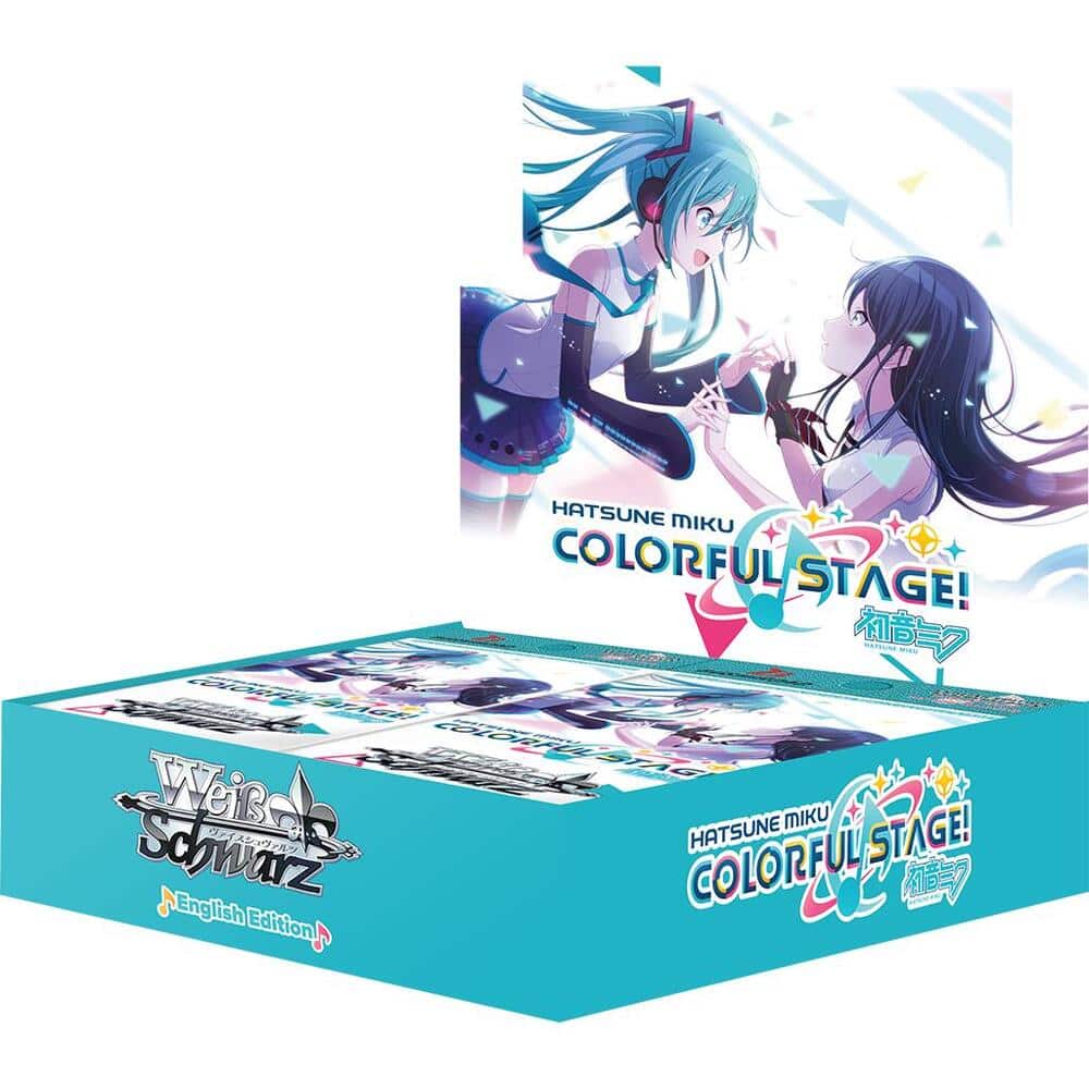 Bushiroad, Inc. - Weiss Schwarz - Trading Card Game: HATSUNE MIKU: COLORFUL STAGE! Booster Box