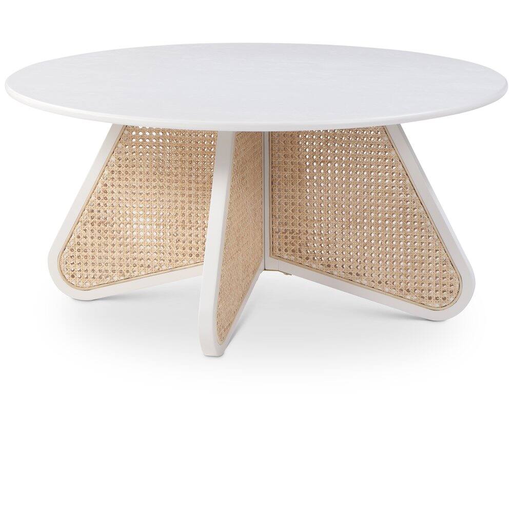 Meridian Furniture - Butterfly Coffee Table - White