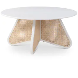 Meridian Furniture - Butterfly Coffee Table - White