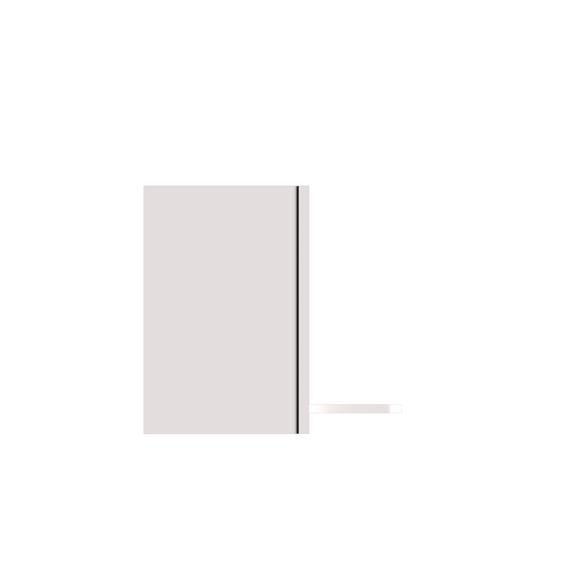 Alt View 1. Boyel Living - 30-in W x 18-in H x 12-in D Shaker Microwave Kitchen Wall Cabinet Shelf - Glacier White.