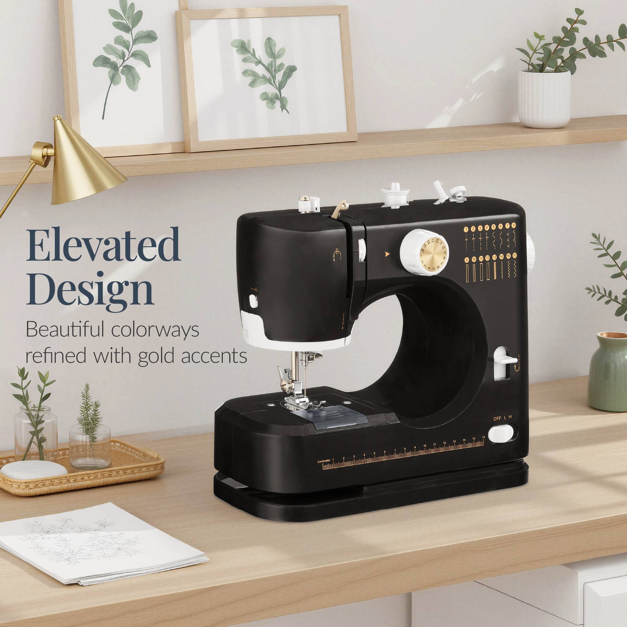 Elevated Design  
Beautiful colorways refined with gold accents