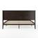 Alt View 16. Martha Stewart - Corbin Wooden King Size Platform Bed with Headboard and Footboard - Dark Brown.