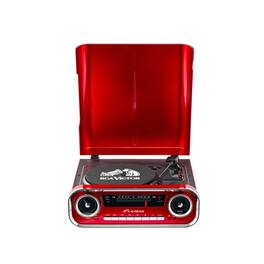 Victor - Woodward 7-in-1 Turntable Music Center with AudioStream™
