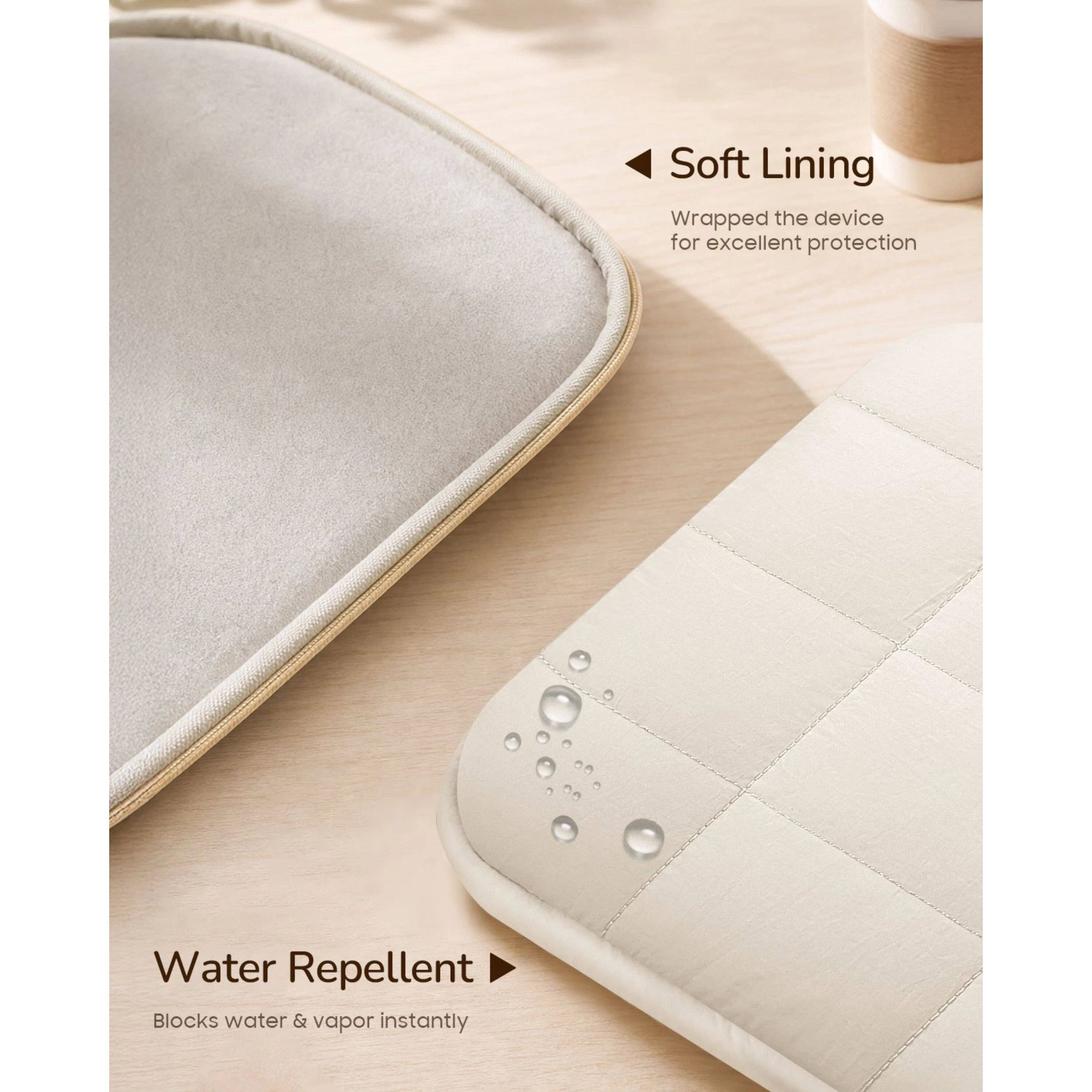 Soft Lining  
Wrapped the device for excellent protection  

Water Repellent  
Blocks water & vapor instantly