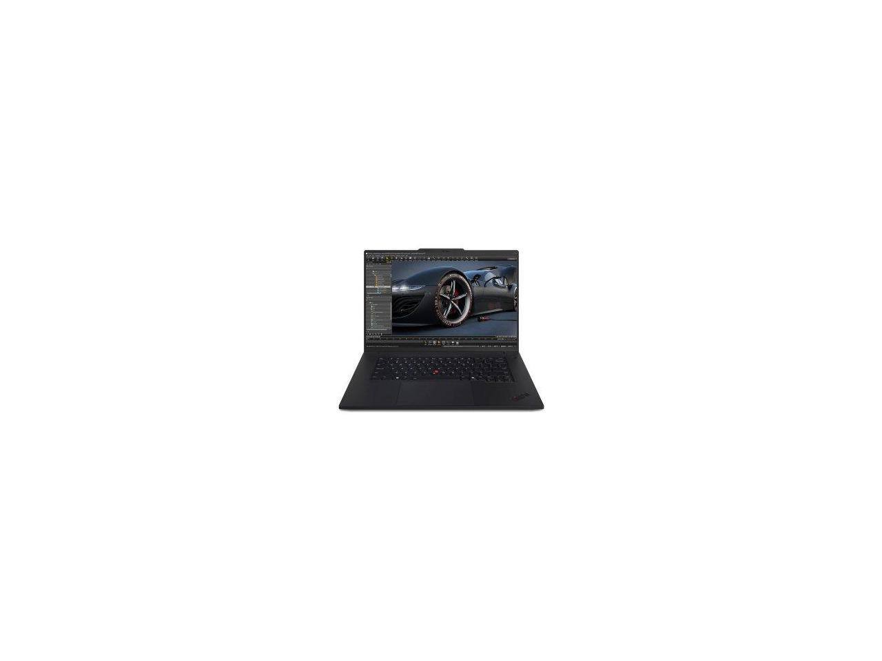 Alt View 7. Lenovo - Lenovo ThinkPad P1 Gen 7 16" Touch, Intel Ultra 7, RTX 2000, 32GB, 1TB, Win 11 Pro - Black.