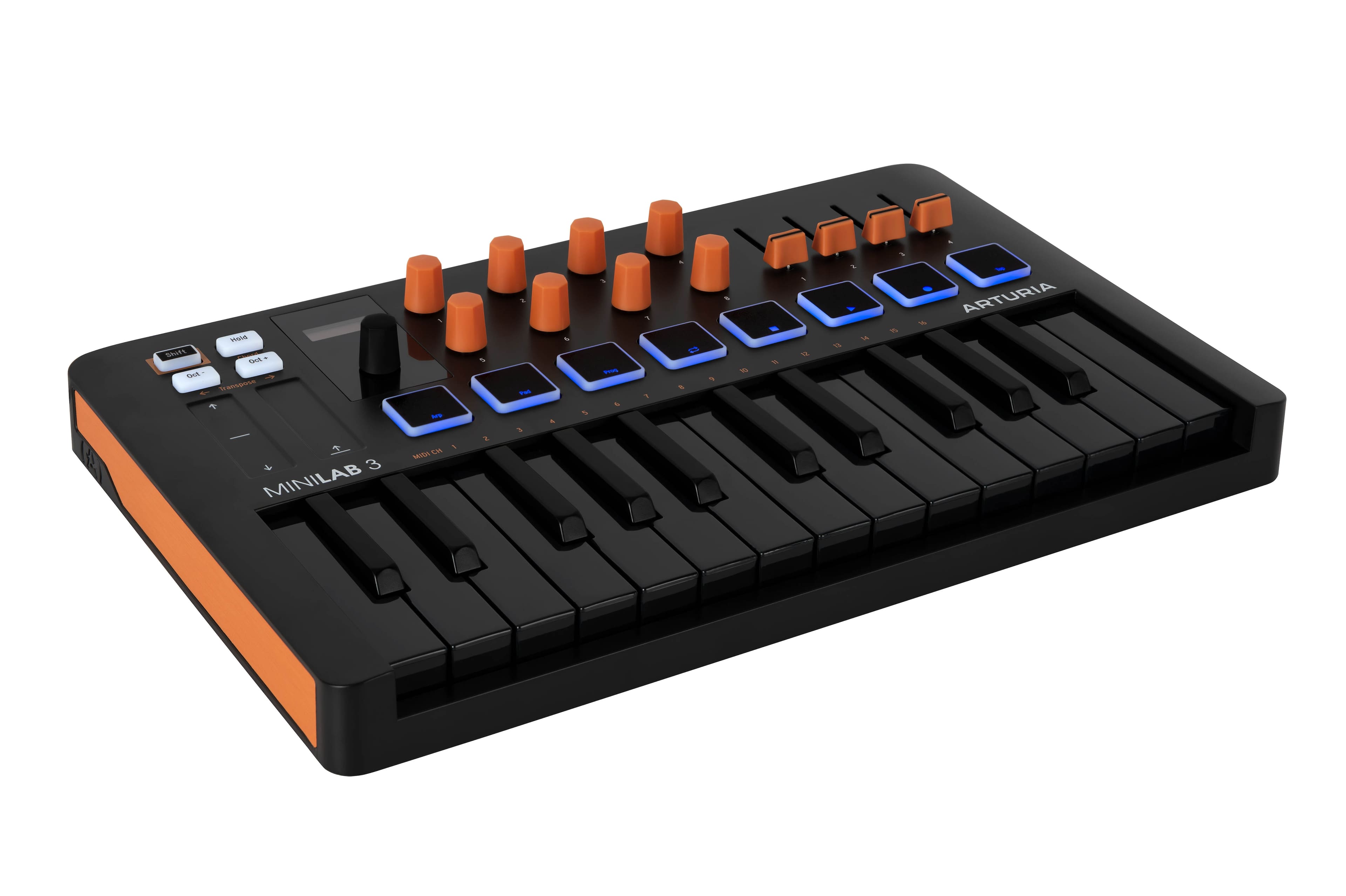 Arturia - Minilab 3 25-key Usb Midi Controller - Orange