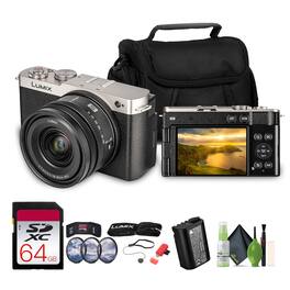 Panasonic - Lumix S9 Camera w 18-40mm f/4.5-6.3 Lens, 64GB Memory Card (International Version) - Silver