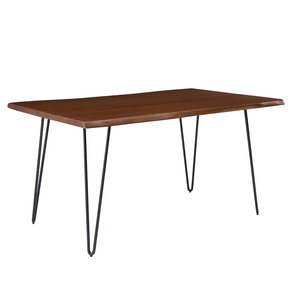 Modway - Ardor 60" Live Edge Acacia Wood Acacia Wood Dining Table - Brown