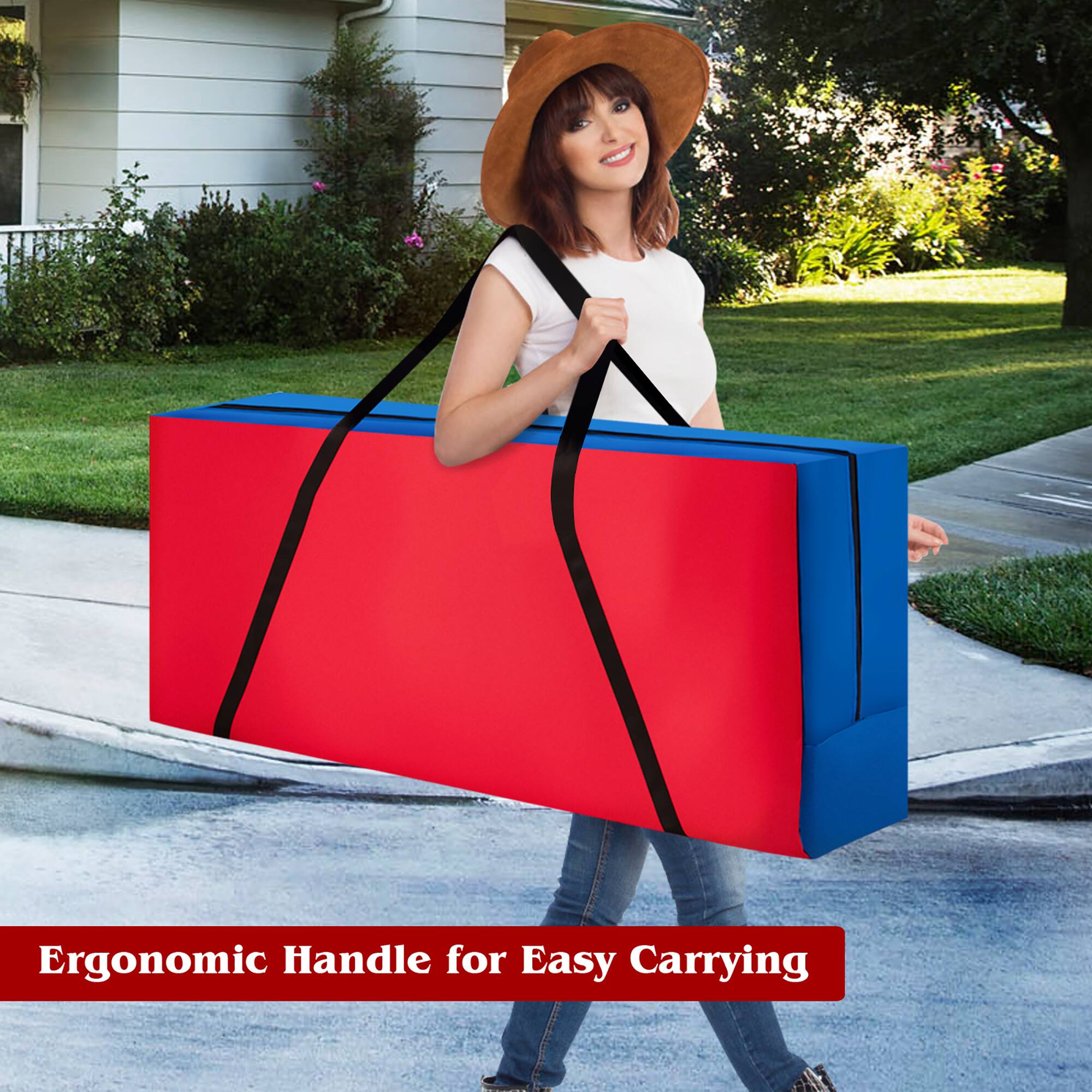 Ergonomic Handle for Easy Carrying