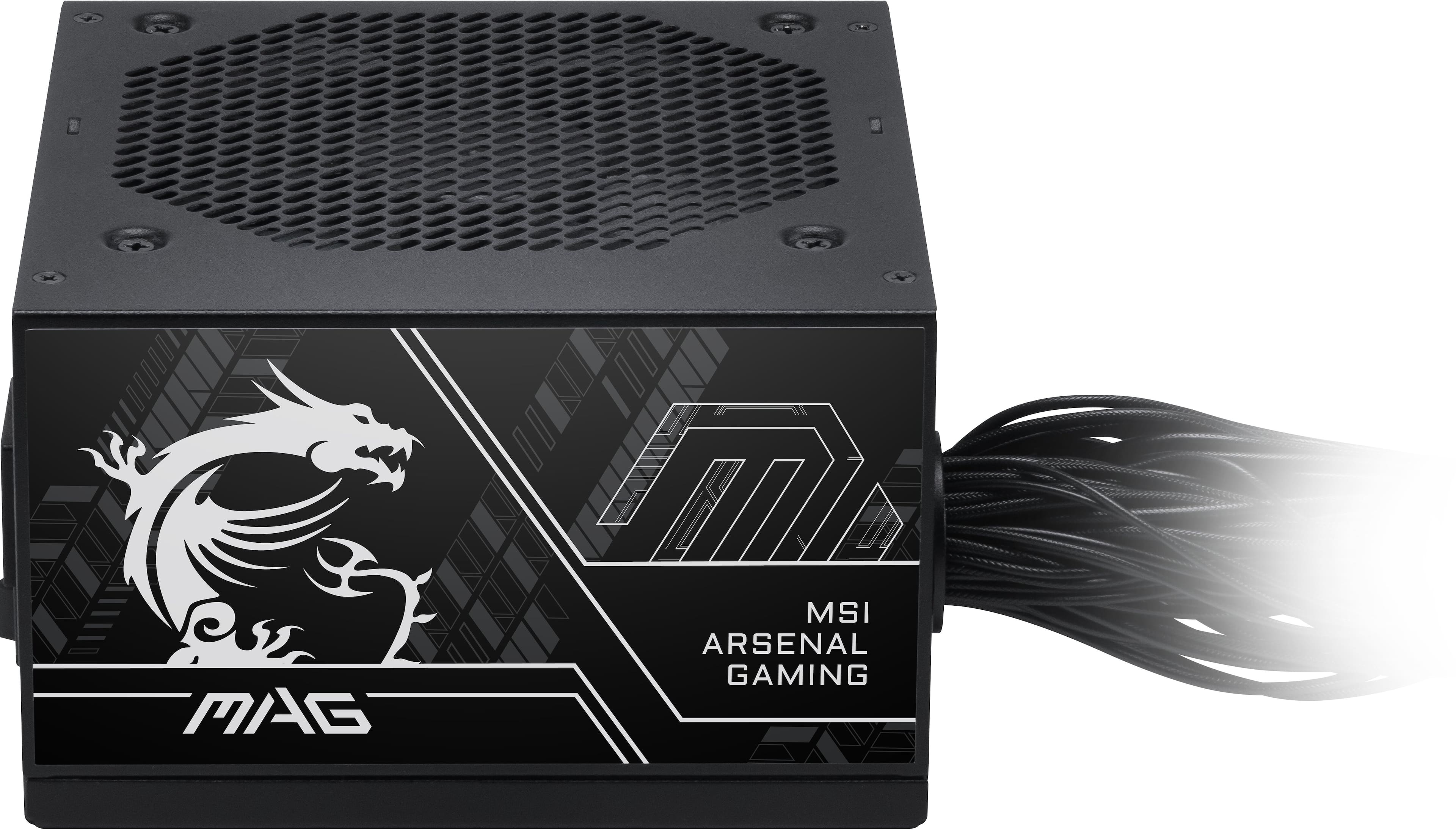 MSI MAG A650BN PCIE5 III 650W 80 PLUS Bronze Non Modular ATX 3.1