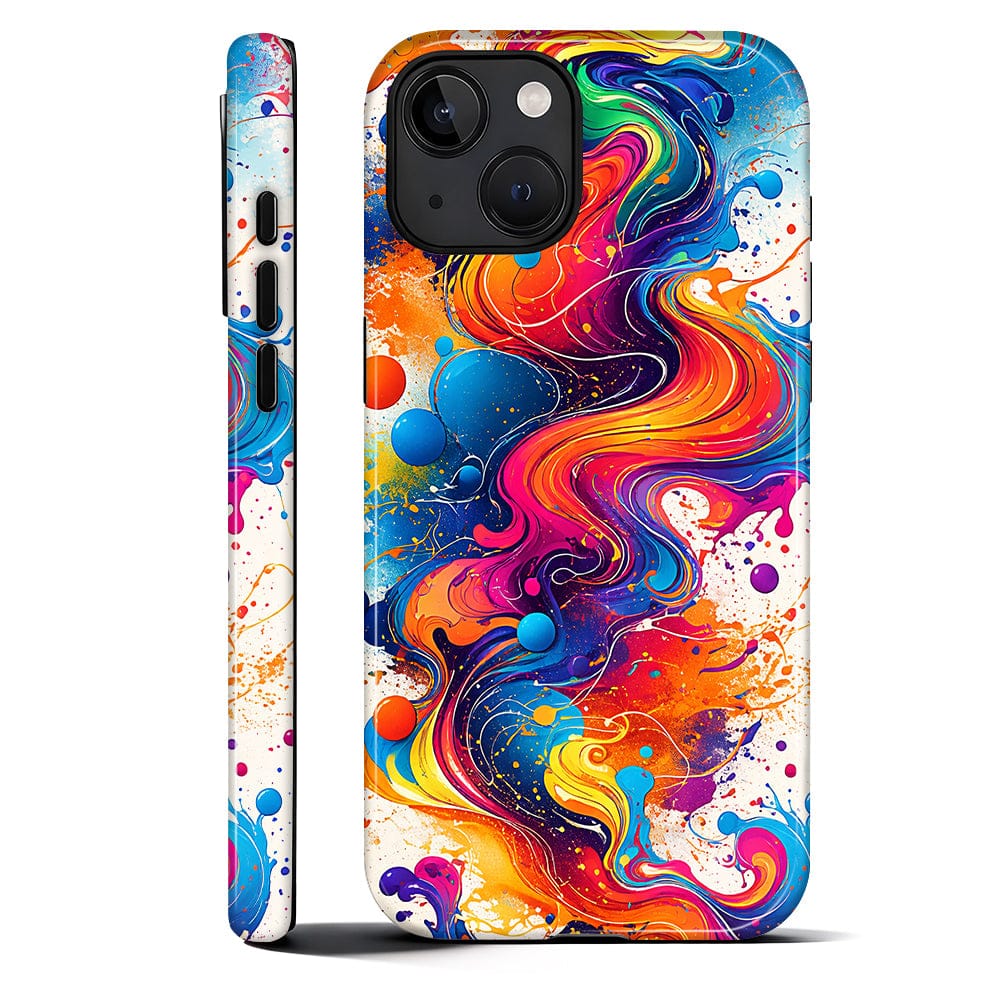 BUBM - Smartphone Case for iPhone - 2-Layer Durable Smartphone Protection Case - Hue Motion - Hue Motion for iPhone 15 Plus