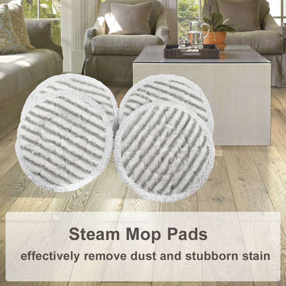 Steam Mop Pads effectively remove dust and stubborn stains.