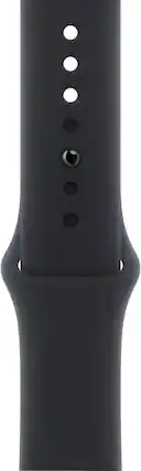 Front. Apple - Apple Watch Band FIT Apple 45MM S/M Midnight -(3L113AM/A) - Midnight.